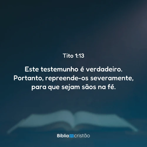Tito 1:13