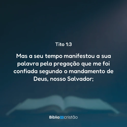 Tito 1:3