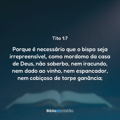 Tito 1:7