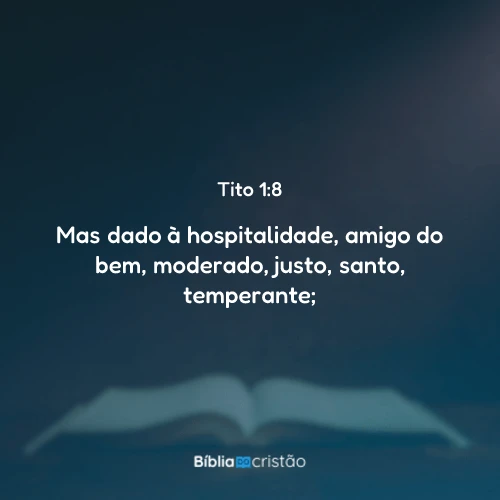 Tito 1:8