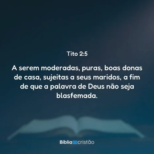 Tito 2:5