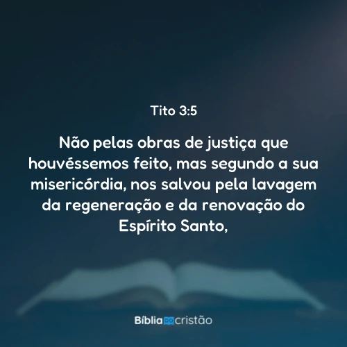 Tito 3:5