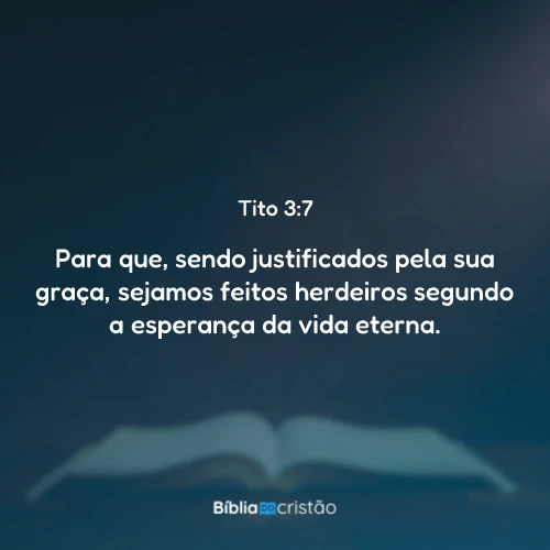 Tito 3:7