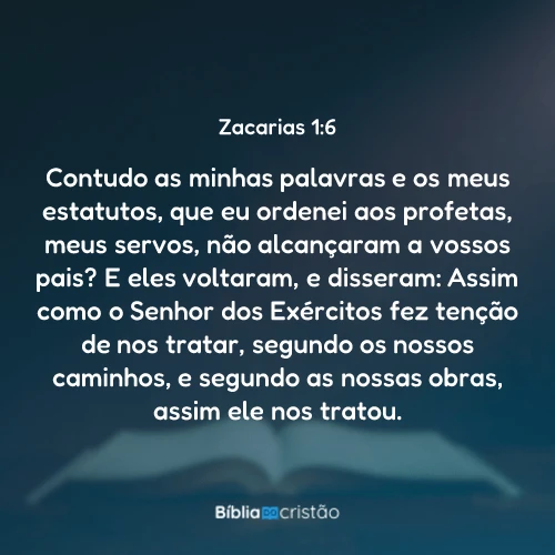 Zacarias 1:6