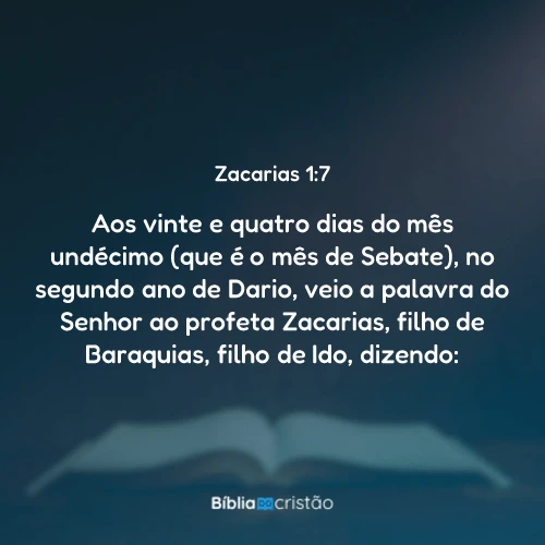 Zacarias 1:7