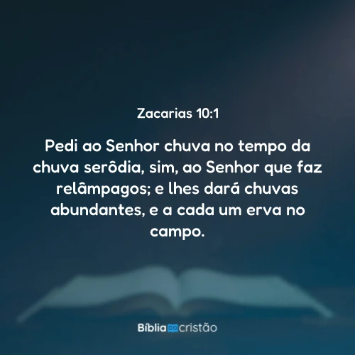 Zacarias 10:1
