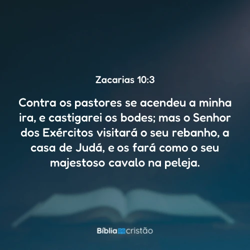 Zacarias 10:3