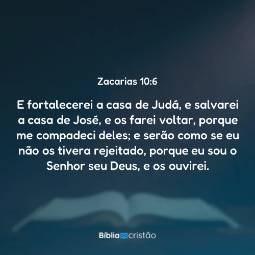Zacarias 10:6