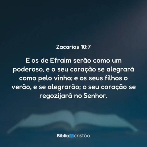 Zacarias 10:7