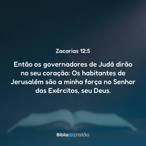 Zacarias 12:5