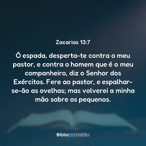 Zacarias 13:7