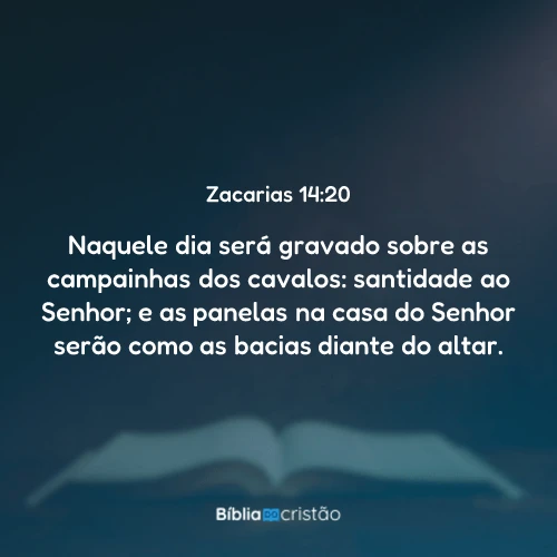 Zacarias 14:20
