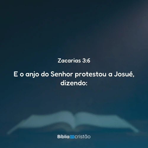 Zacarias 3:6