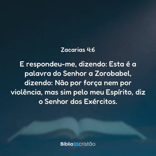 Zacarias 4:6