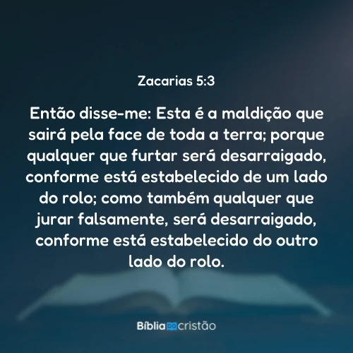 Zacarias 5:3