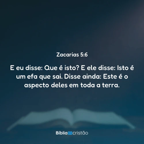 Zacarias 5:6
