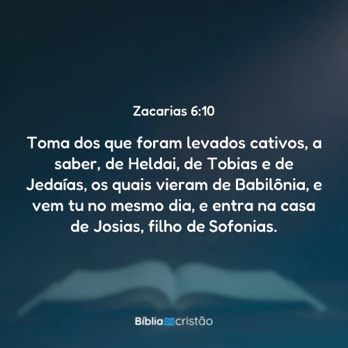 Zacarias 6:10