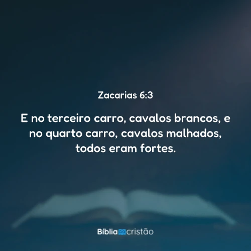 Zacarias 6:3