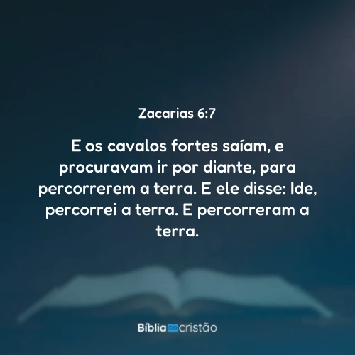 Zacarias 6:7