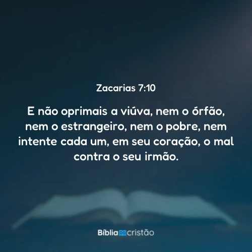 Zacarias 7:10
