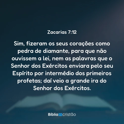 Zacarias 7:12