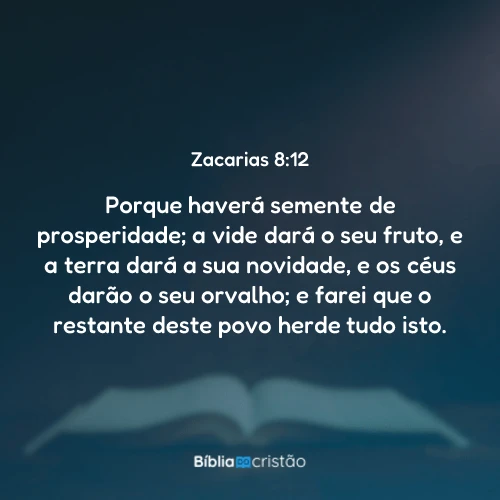 Zacarias 8:12