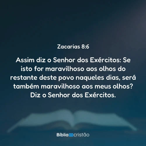 Zacarias 8:6
