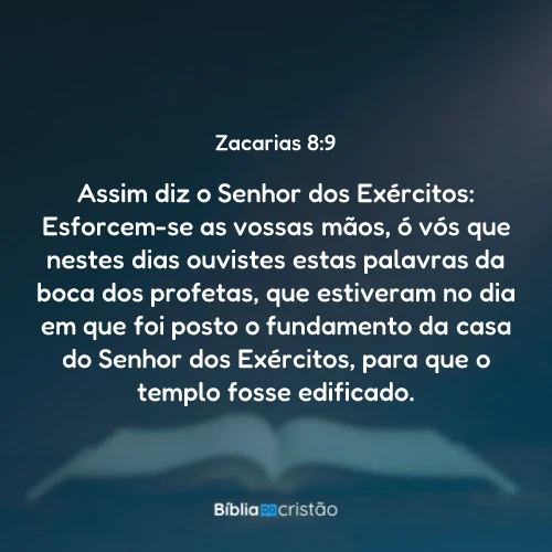 Zacarias 8:9