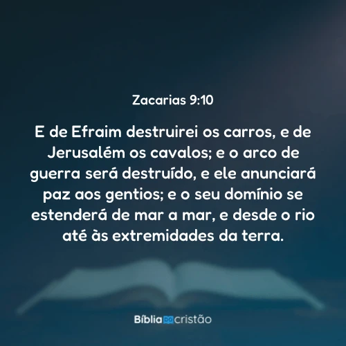 Zacarias 9:10