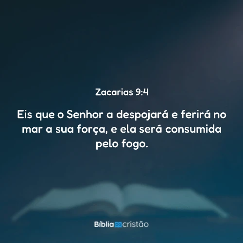 Zacarias 9:4